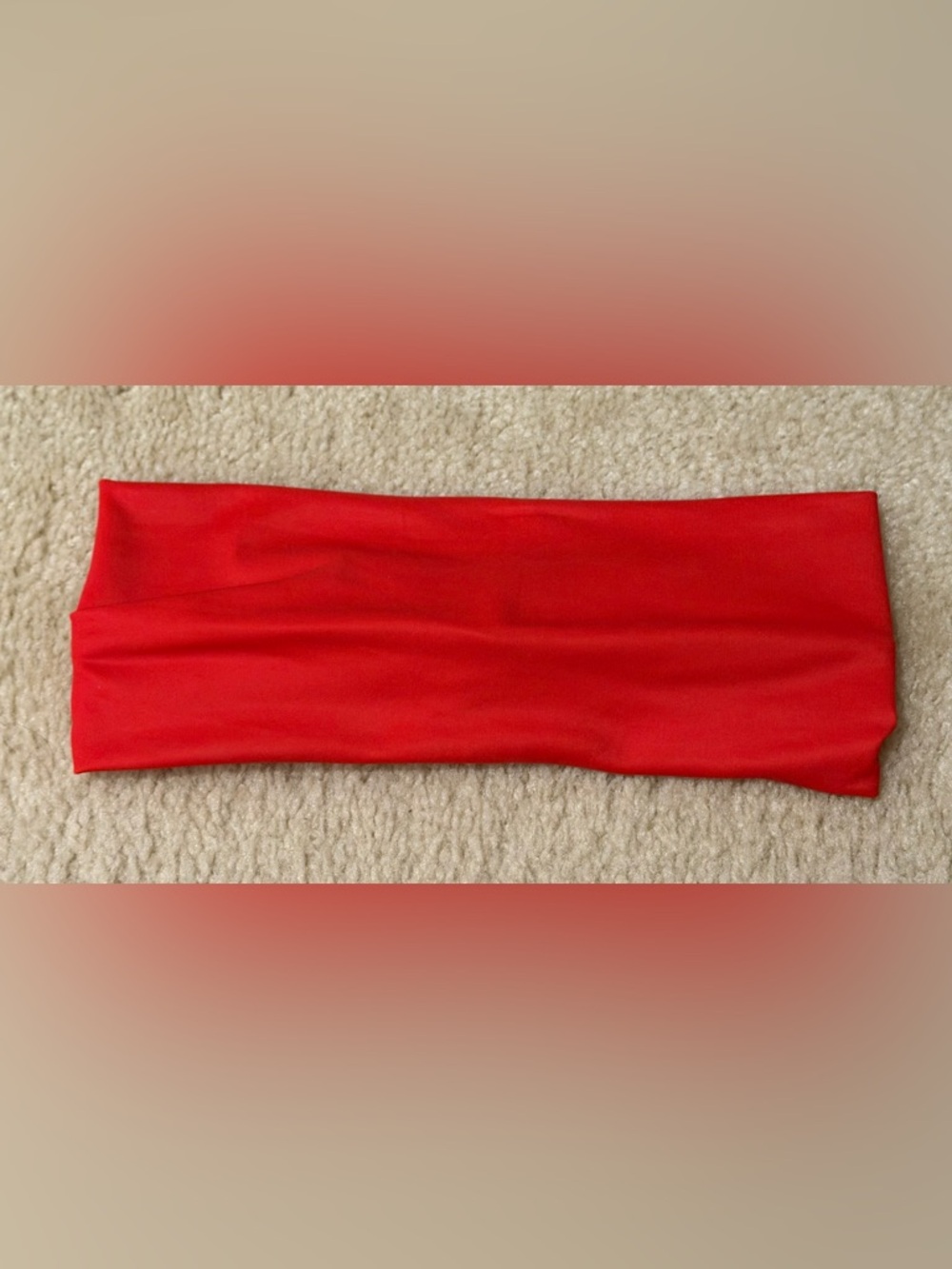 Constantly Varied Gear Red Stretch Headband